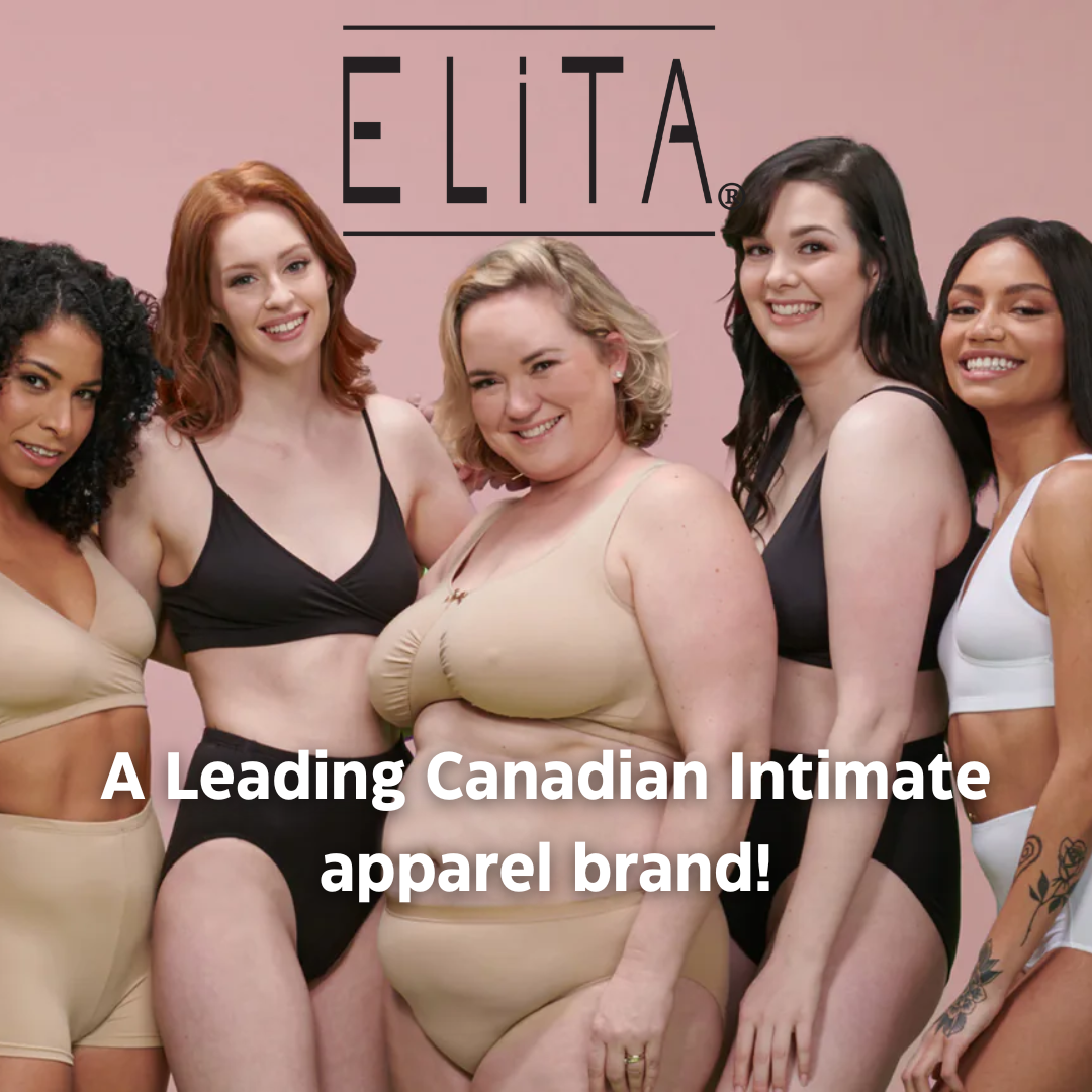 Elita intimates, a leading Canadian intimates apparel brand!