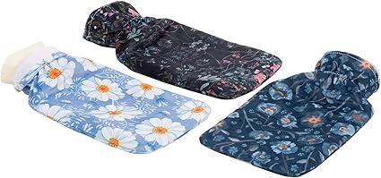 Bodico, 370ml Hot Water Bottle w Cover,
