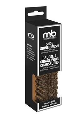 Moneysworth and Best Travel Size Horse Hair Shoe Shine Brush.