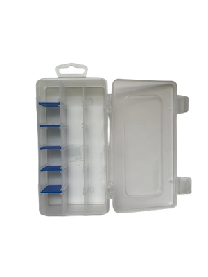Flambeau box, w/inhibitor rust control panels. 6-18 adjustible Compartments.