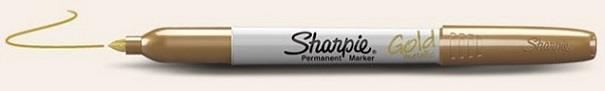 Sharpie Metallic Gold Markers