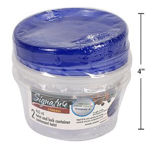 Signature Kitchen Twist n' Lock Jars