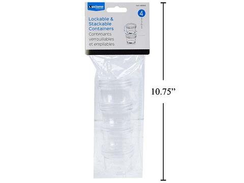 Luciano Twist n' Lock Jars