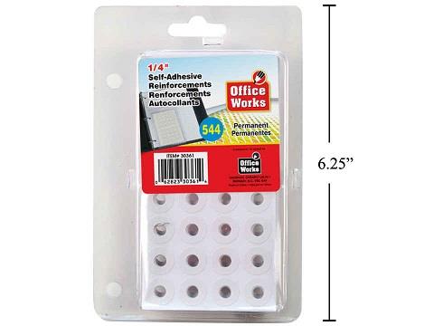 Office Works Reinforcement Labels