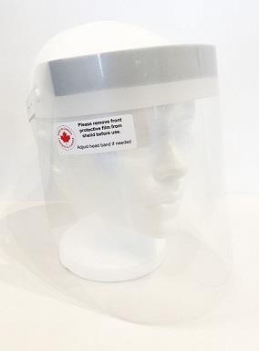 Adjustable Face-Shield