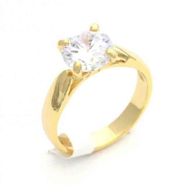 Costume Engagement Rings - Gold