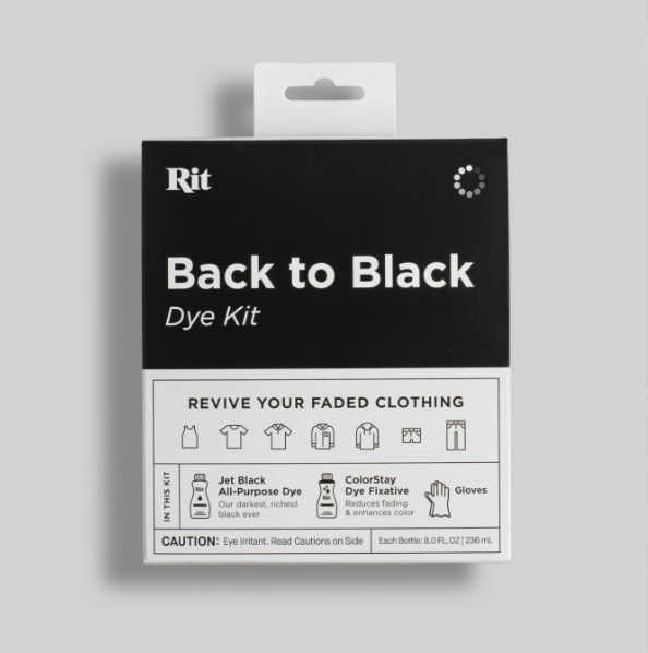 Rit Dye Back to Black Dye Kit