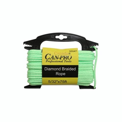 Green Diamond Braided Rope - Can Pro