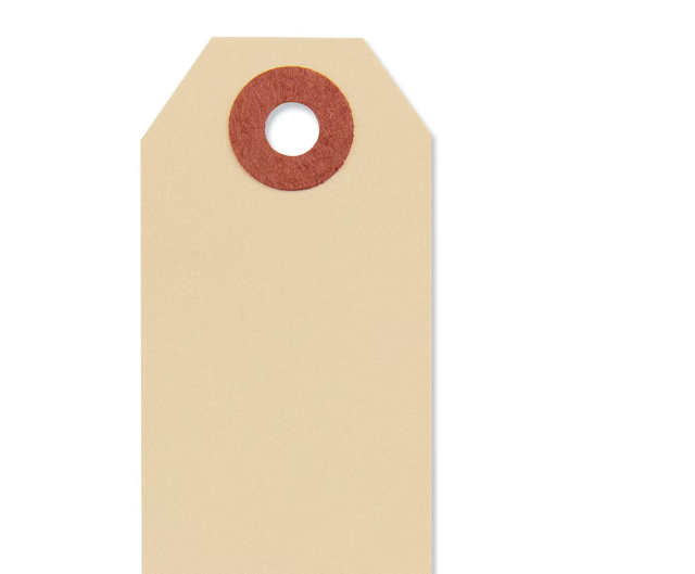 #1 Manila Shipping tags - Box 1000