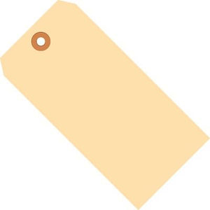#6 (Standard) Manila Shipping Tags - 1000 box