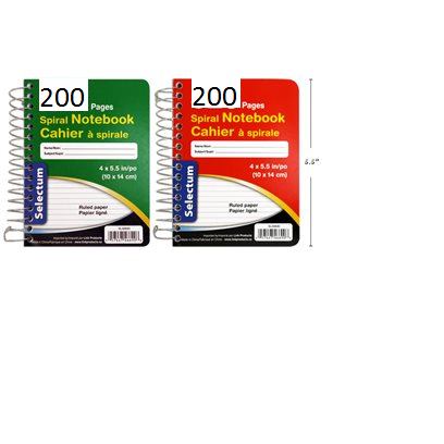 Selectum Spiral Bound Notebook