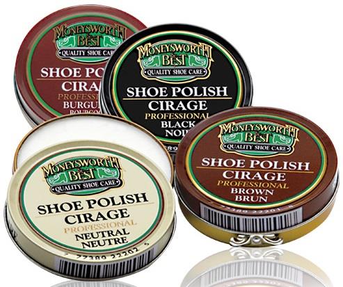 Moneysworth and Best Shoe Polish Paste