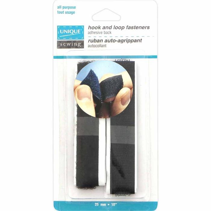 Unique Self Adhesive Black Velcro Tape