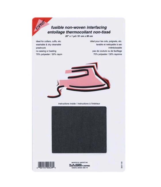 Esprit Non-Woven Interfacing Black