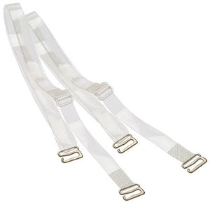 Be Confident Clear Bra Straps 3/4" Wide
