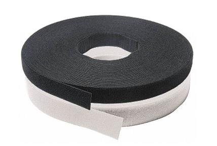 Self-gripping Velcro 1" Black