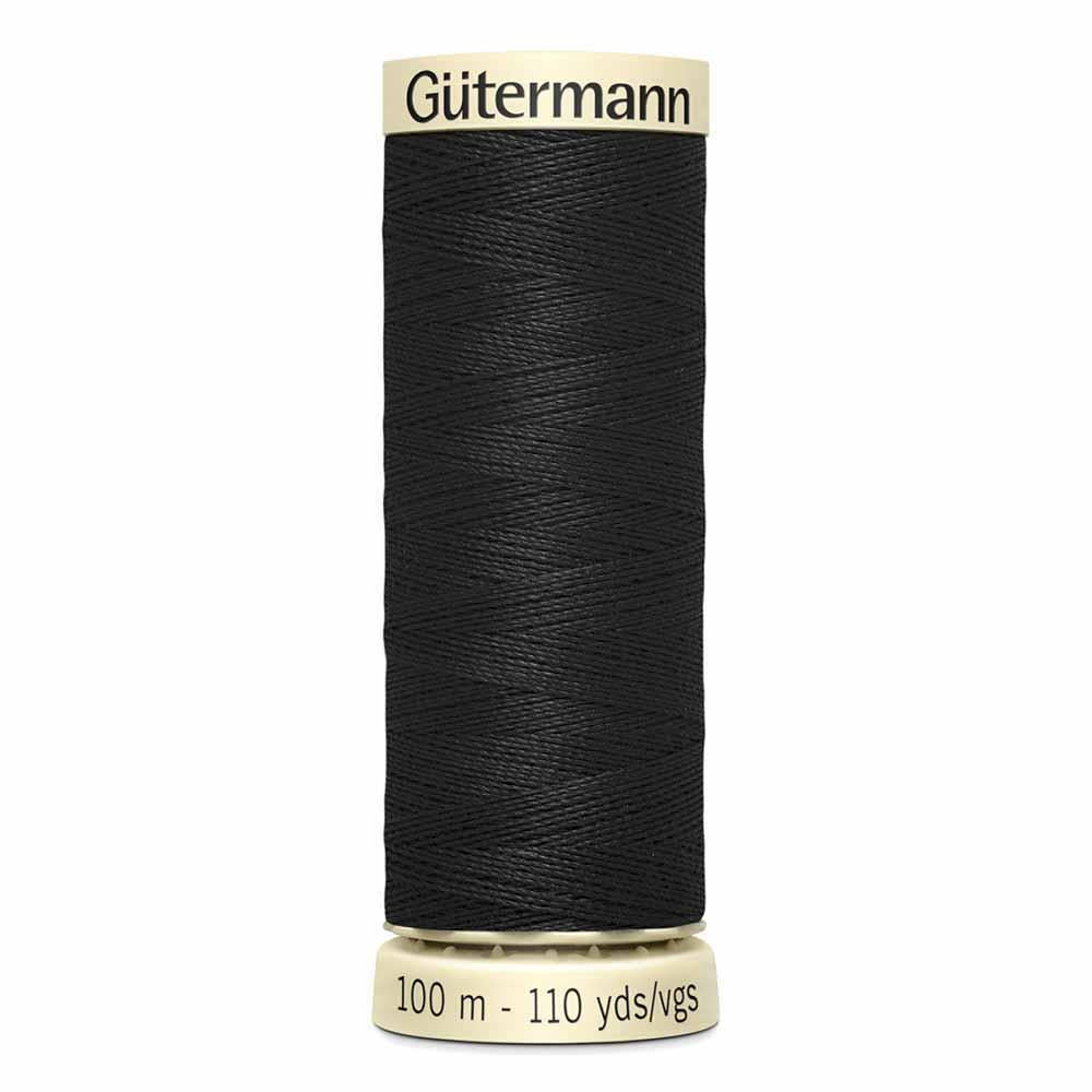 Gutermann Polyester Thread 100m #10 Black