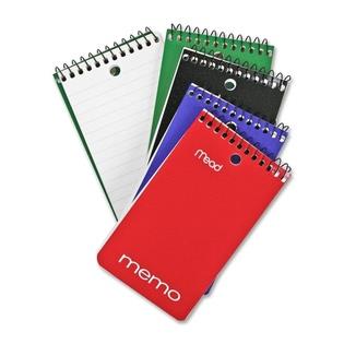 Mead memo pad, pocket size. 3" x 5". 60 ruled sheets.