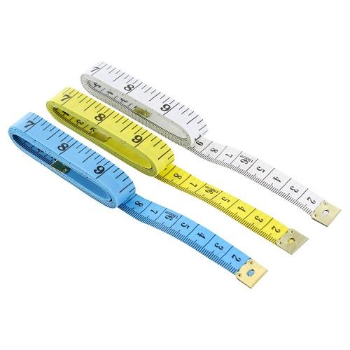 Unique Measuring 60" Tape, Assorted Colours.