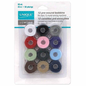 Unique Pre-wound Bobbins