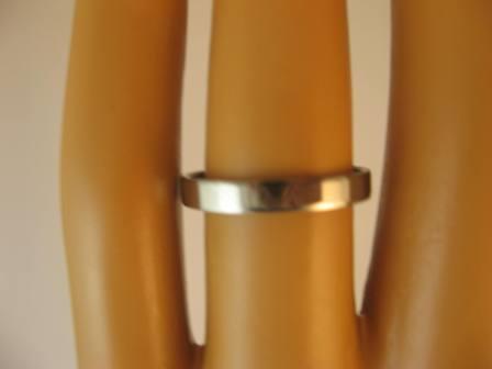 Costume Ring - Bevelled/Hammered Ukrainian Steel