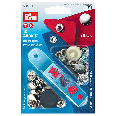 Prym Press Snap Silver Fasteners Kit