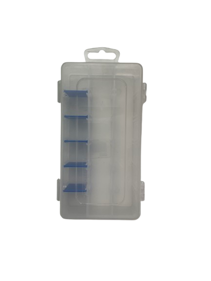 Flambeau box, w/inhibitor rust control panels. 6-18 adjustible Compartments.