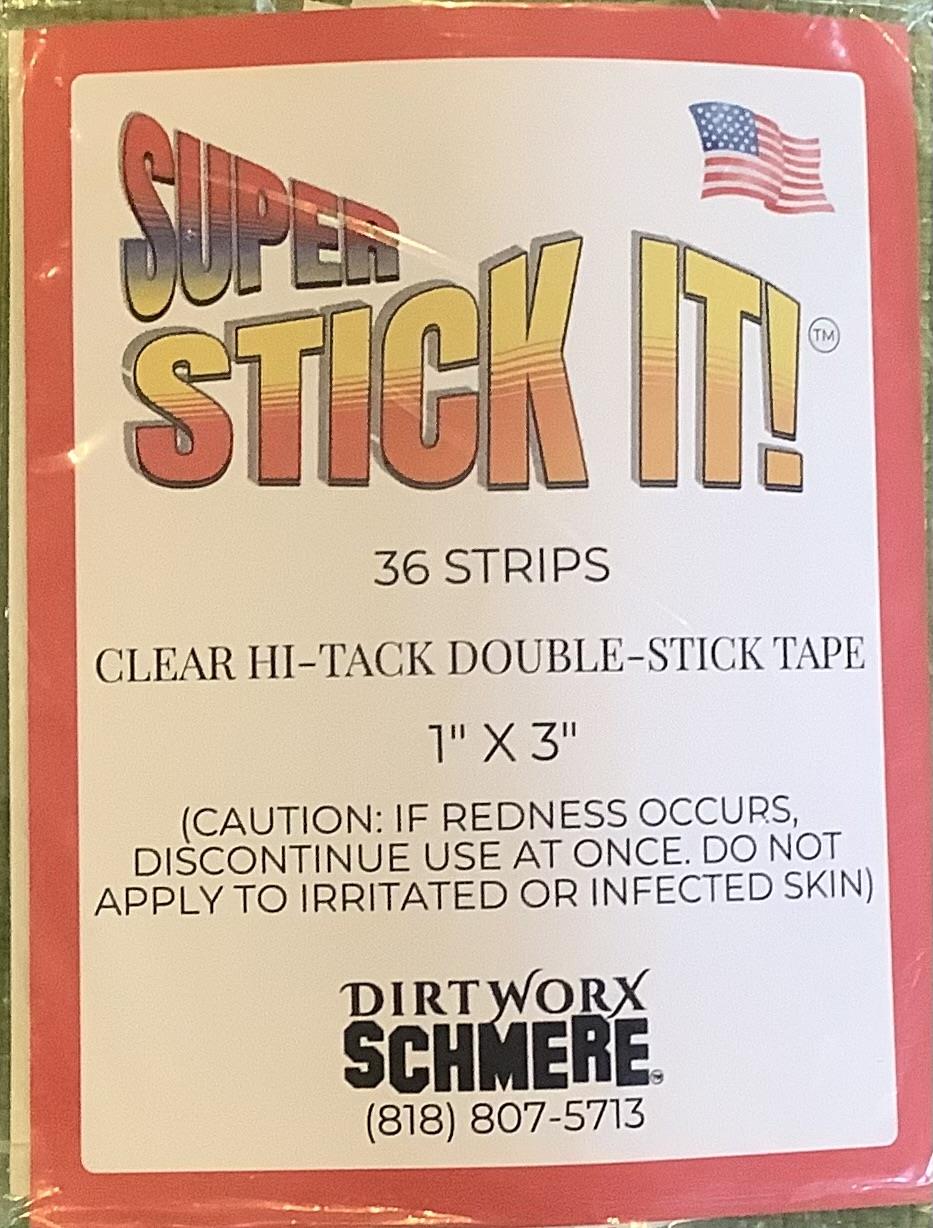 Super Stick-It! 1" x 3" Double Sided Tape