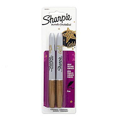Sharpie Metallic Gold Markers