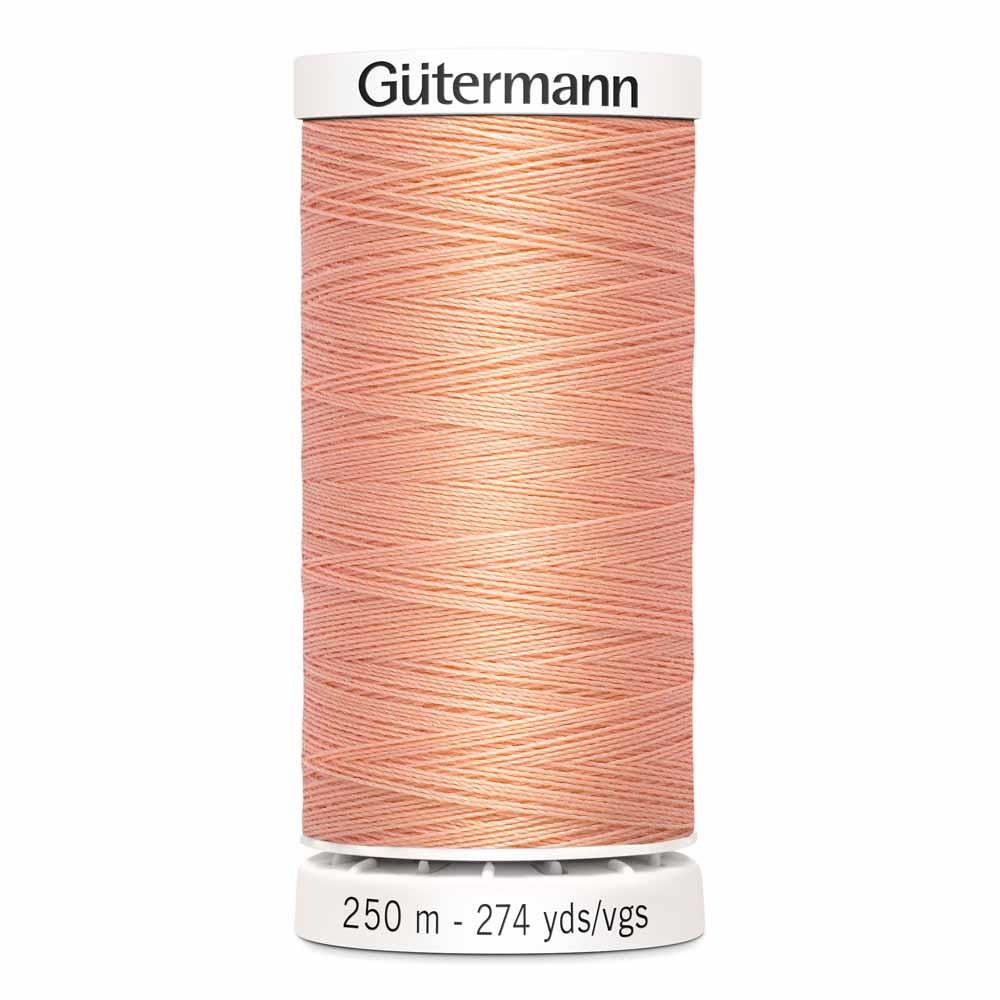 Gutermann Polyester Thread 250m #365 Peach