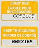 Selectum Double Roll Tickets