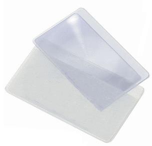 Magnifying Card.