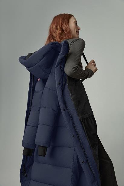 Canada Goose Ladies Alliston Parka in Arctic Navy