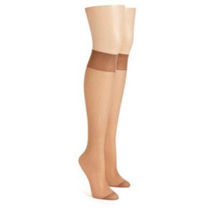 Secret pantyhose, knee highs. O/S. 2 pack.