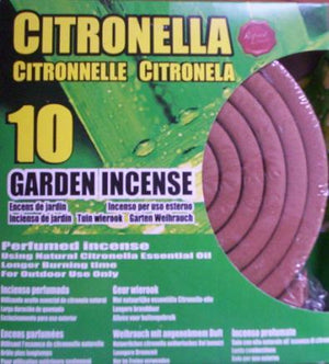 Citronella Coils 10 pack