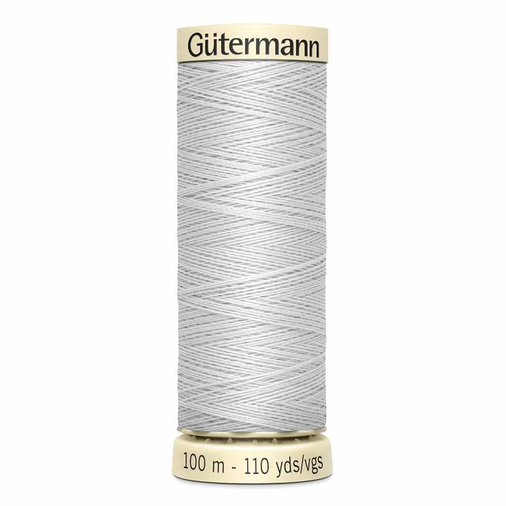 Gutermann thread, polyester. 100m. #100 dove grey