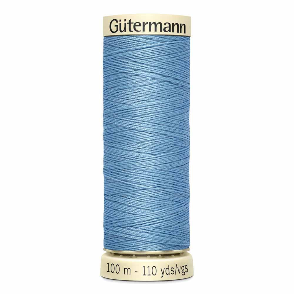 Gutermann thread, polyester. 100m. #227 sky blue.