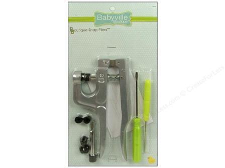 Babyville boutique 12 piece, snap applicator kit.