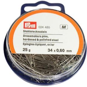 Prym, pins, straight, dressmakers. 34 mm, 25 g.