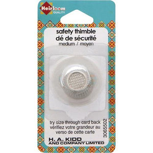 Heirloom Metal Safety Thimble - Medium