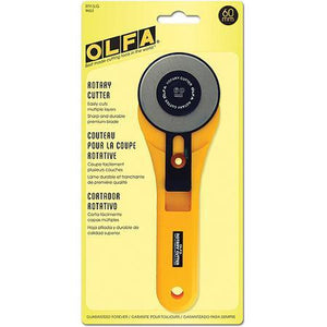 Olfa, 60 mm, original rotary cutter.