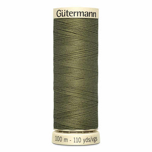 Gutermann thread, polyester, 100m, #775, Bronzite