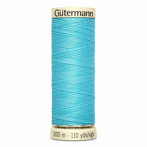 Gutermann thread, polyester, 100m, #618 Cruise Blue